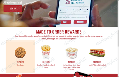 Cousins Subs Coupons - 20% Off Coupon Code April 2025