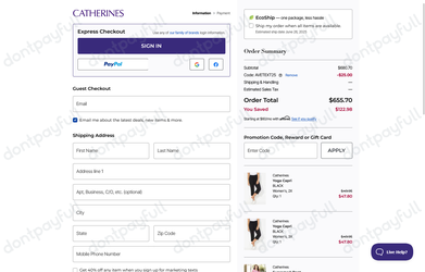 50% Off Catherines Coupon, Promo Codes - July 2025