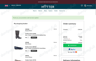 Hotter Shoes Discount Codes - Get 30% Off in January 2026