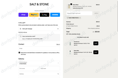 Salt & Stone Discount Codes - Get 20% Off in March 2026