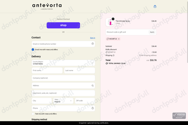 Verification proof for AVCART10