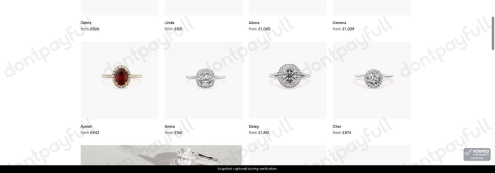 Snapshot of Austen Blake promo: 'Discover Halo Ring Styles from £561' - captured during verification by DontPayFull on 10-Sep-2026.