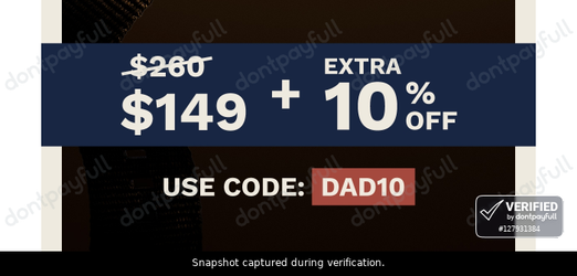 Verification proof for DAD10