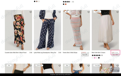 Snapshot of Baltic Born promo: 'Up to 60% Off Bottoms' - captured during verification by DontPayFull on 14-Aug-2026.