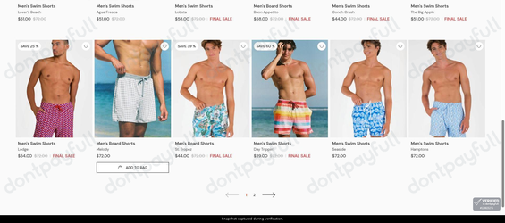 Snapshot of Blackbough Swim promo: 'Up to 60% Off The Men's Collection' - captured during verification by DontPayFull on 29-Jun-2026.