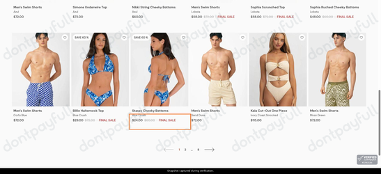 Snapshot of Blackbough Swim promo: 'Enjoy Up to 60% Off Matching Swimwear for Couples' - captured during verification by DontPayFull on 29-Jun-2026.