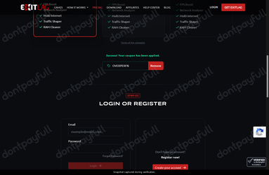 Verification proof for OVERPERFN