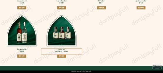 Snapshot of Little Saints promo: 'Get Cocktail Kits from Just $29' - captured during verification by DontPayFull on 26-Sep-2026.