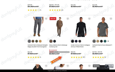 Snapshot of Mason Outfitters promo: 'Save up to 60% on Clothing for Men' - captured during verification by DontPayFull on 25-Sep-2026.