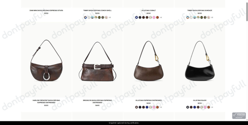 Snapshot of STAUD promo: 'Shoulder Bags from $250' - captured during verification by DontPayFull on 19-Jun-2026.