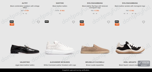 Snapshot of Symbol Fashion promo: 'Enjoy Up to 50% Off Men's Designer Footwear' - captured during verification by DontPayFull on 02-Aug-2026.