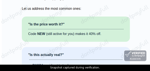 Verification proof for NEW