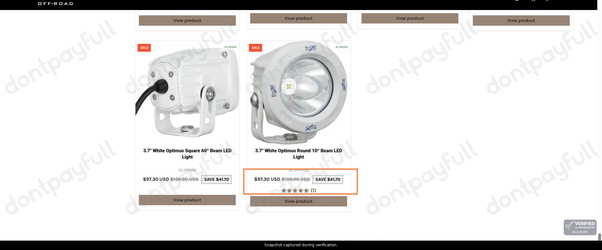 Snapshot of Vision X Lighting promo: 'Up to 30% Off The Blowout Collection' - captured during verification by DontPayFull on 25-Jul-2026.